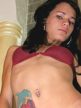 Hot Young Tranny Strips And Plays With Her Small Dick